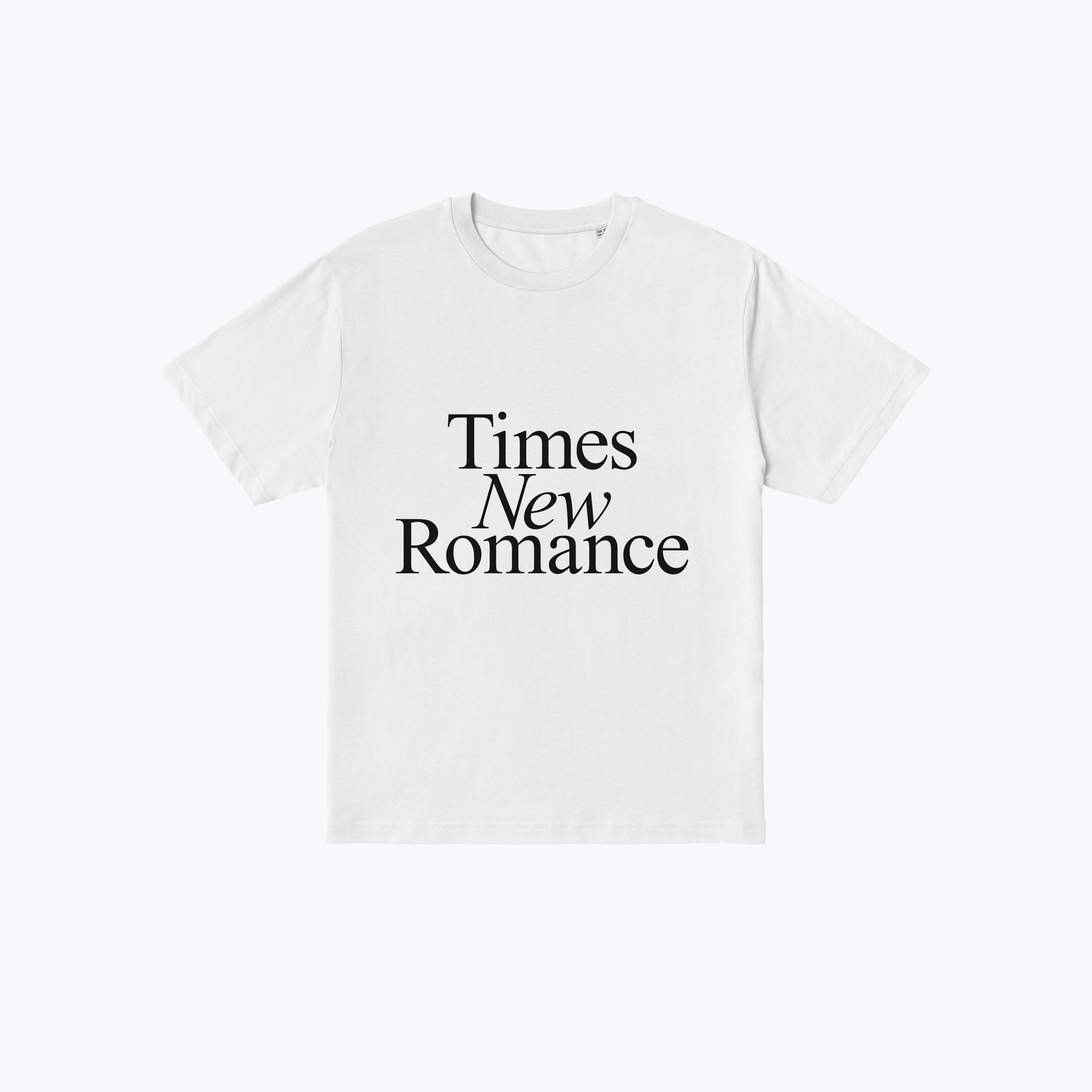 The Times New Romance Shirt designed by Hendrik Schwab